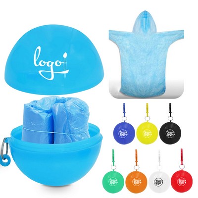 Disposable Portable Raincoat Ball