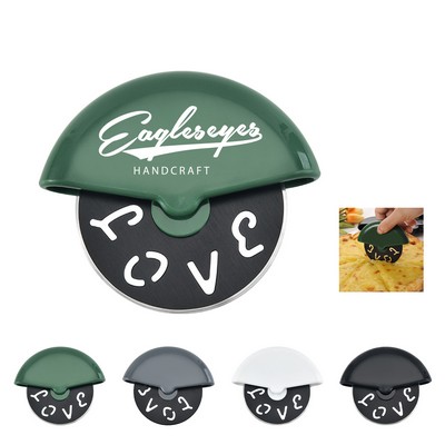 Stainless Steel Pizza Cutter with Blade Guard