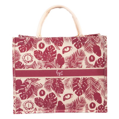 Eco Jungle Canvas Tote