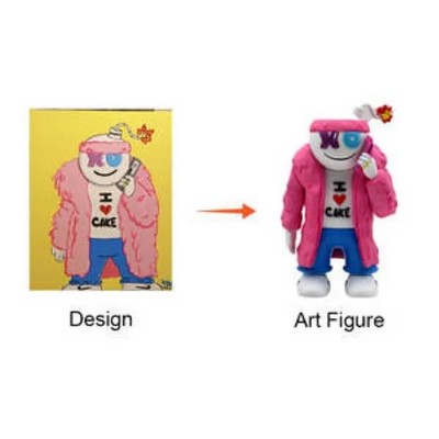 Vinyl Art Maker Customized Soft PVC Toy