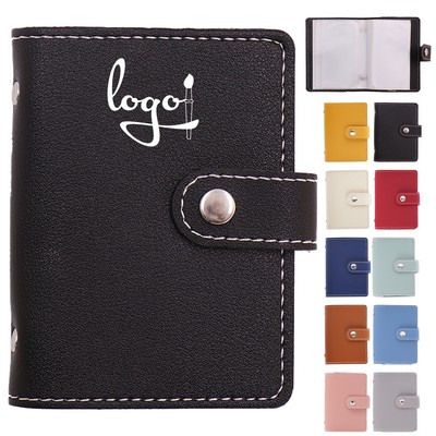 Pu Multi Slot Anti-Theft Id Card Holder Package