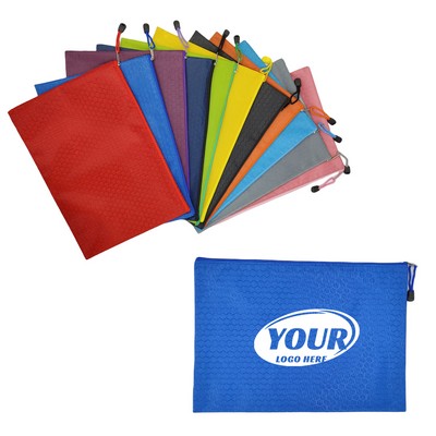 A4 Zippered Waterproof File Bags