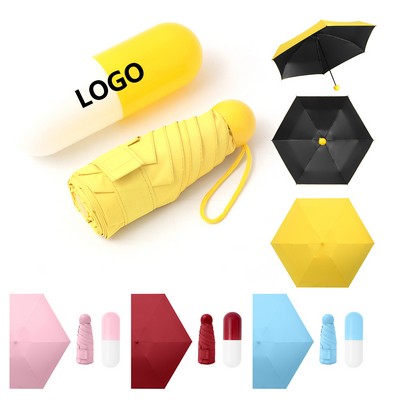 6 Bone Capsule Umbrella