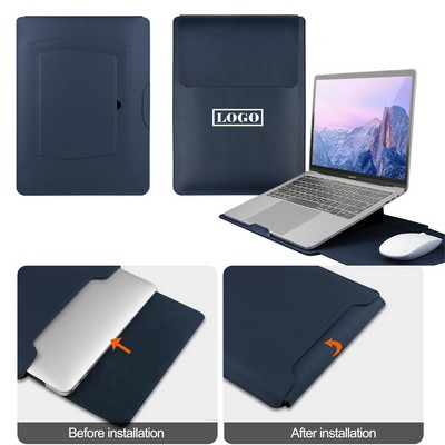 13-16" Laptop Sleeve With Stand And Mouse Pad