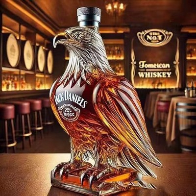 8 oz. Luxury Glass Wine Decanter