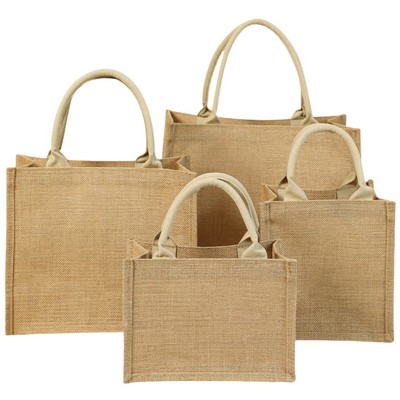 Custom Jute Tote Bag