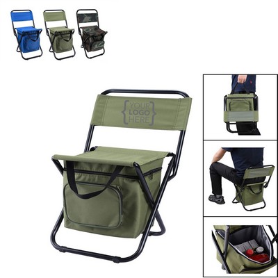 Fishing Chair With Cooler Bag