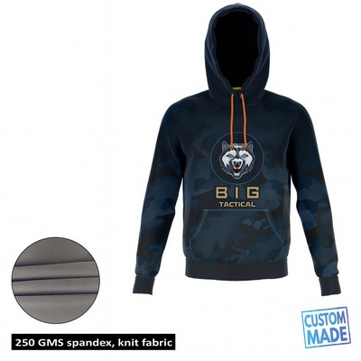 Unisex Lightweight Cropped Hoodie Sublimated 250G