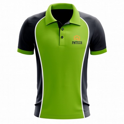 Unisex & Kids Uv Printing Cotton Short Sleeve Polo T-Shirt