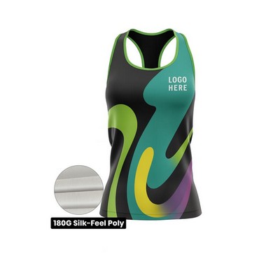 180G Women's Performance Racerback Tank Top - Sublimated