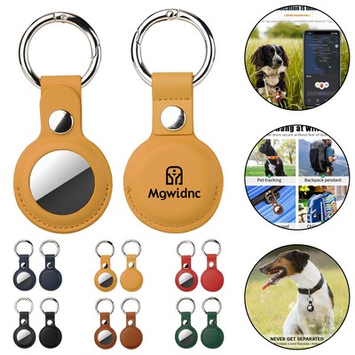 Leather Protective Case for Tracking Device