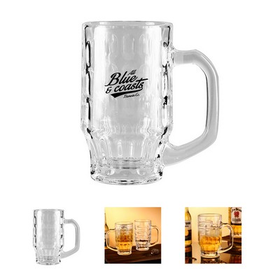 13oz Glass Beer Mug