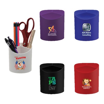 Recycled Desk Organizer, Full Color Digital