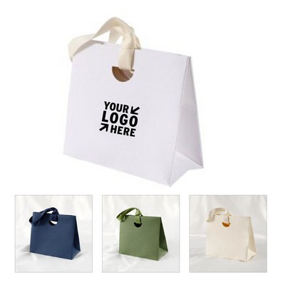 Paper Gift Bag w/Ribbon