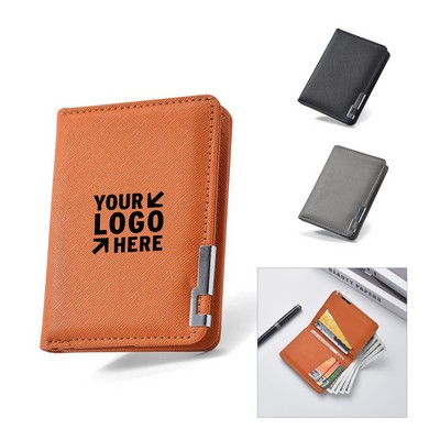 PU Leather Wallet Card Holder