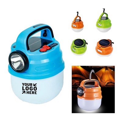 Solar Camping Light LED Bulb Emergency Lamp