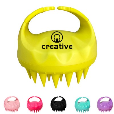 Silicone Scalp Massager Shampoo Brush