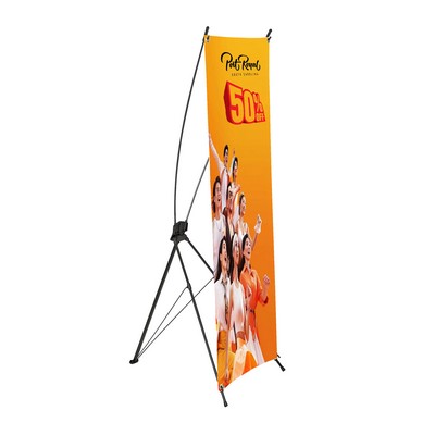 24" x 63" X Banner Kit - 10 oz Vinyl