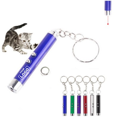 Compact Mini LED Flashlight Keychain
