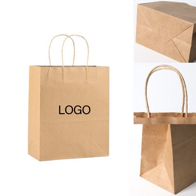 Kraft Paper Gift Bags with Handles Bulk