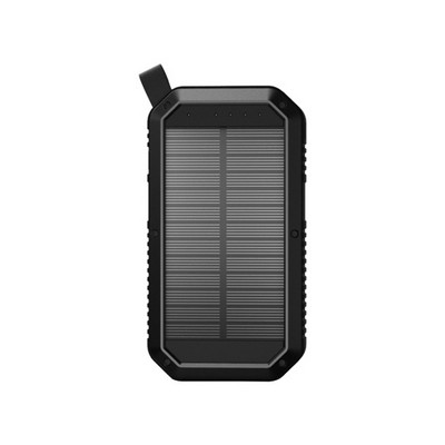 10000mah Solar Power Bank w/ LED light & Wireless Charger Function