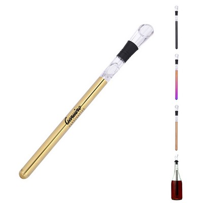 Wine Chiller and Aerator Set with Pourer and Gift Box