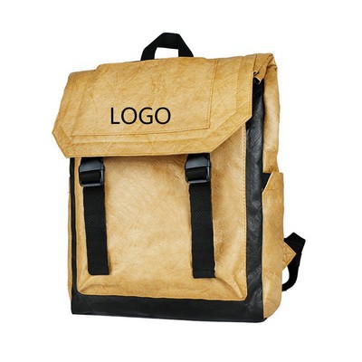 DuPont Paper Large Capacity Contrasting Backpack