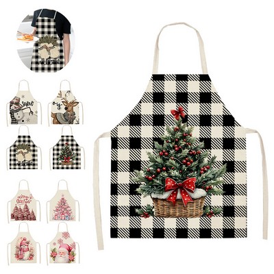 Funny Christmas Baking Apron for Women