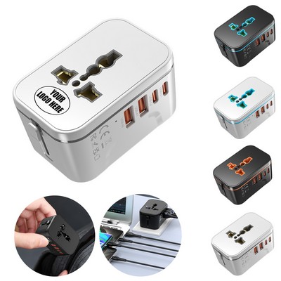 GaN PD 20W Multi-Function Travel Adapter
