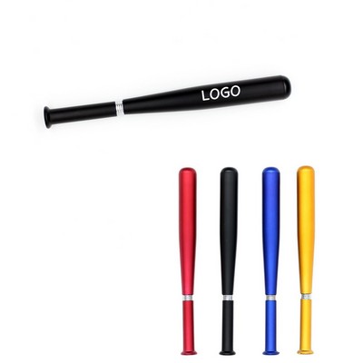 Baseball Bat-Shaped Spray-Painted Ballpoint Pen