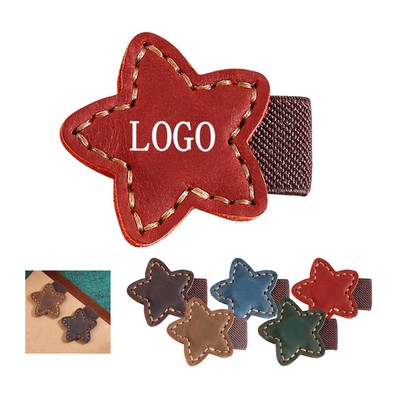 Handmade Leather Bookmark