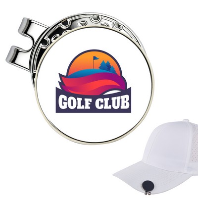 Golf Ball Marker With Hat Clip Markers