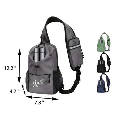 Sling Backpack Crossbody Bag For Hiking And Travel