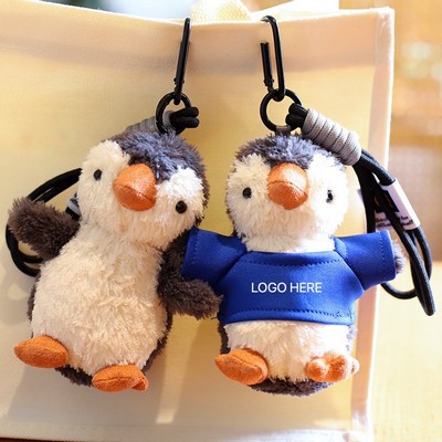 Penguin Plush Keychain Toy Bag Car Backpack Pendant