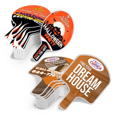 Full Color Corrugated Hand Fans