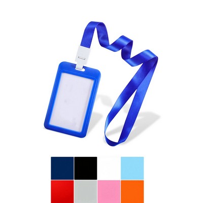 ID Badge Holders With Clear Window