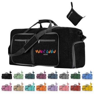 Foldable Duffel Cationic Fitness Travel Gear Bag