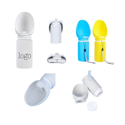 18Oz Custom Silicone Pet Water Bottle