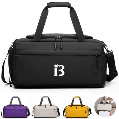 Dry Wet Separation Fitness Shoulder Bag w/ Handle