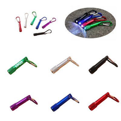 Multi-Color Carabiner Flashlight