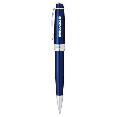 Cross Bailey Lacquer Ballpoint Pen - Blue