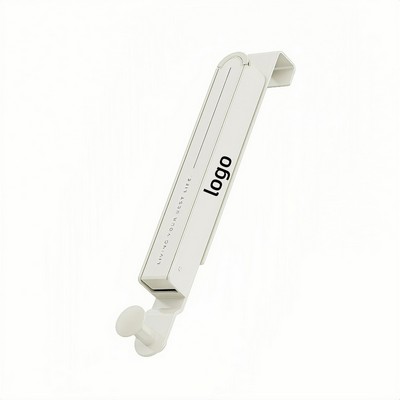 No-Drill Over-the-Door Drying Rod with Hooks for Clothes and Bedding