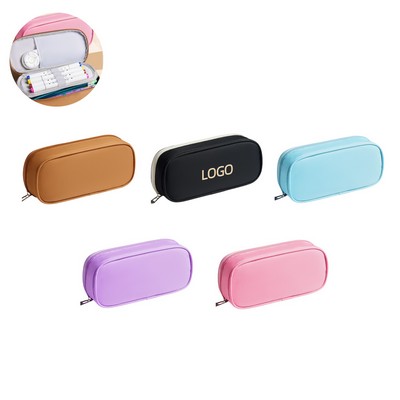 Double-Layered Minimalist Large-Capacity Stationery Box