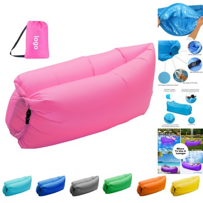 Inflatable Lounger Air Chair Sofa Bed