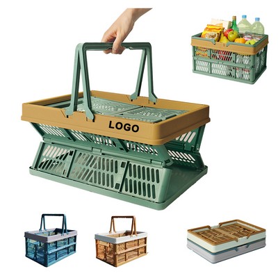 Large Capacity Plastic Portable Basket
