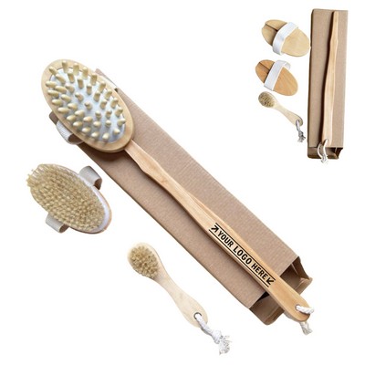 4 PCS Shower Brush Set