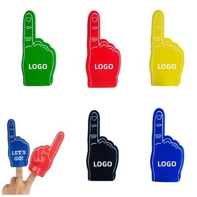 Colorful Finger Shaped EVA Cheerleading Finger Glove
