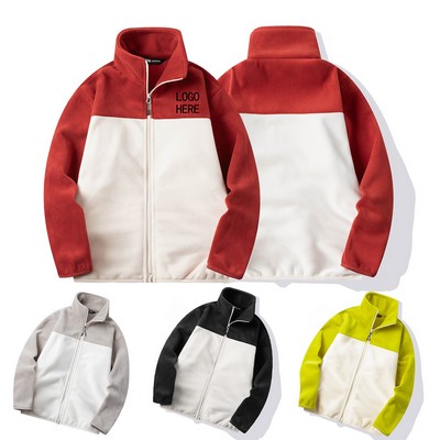 Heavyweight Color-Block Outdoor Jacket