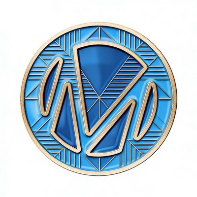 1" Custom Shape Soft Enamel Pin