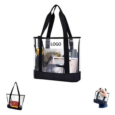 Clear Sturdy Tote Bag